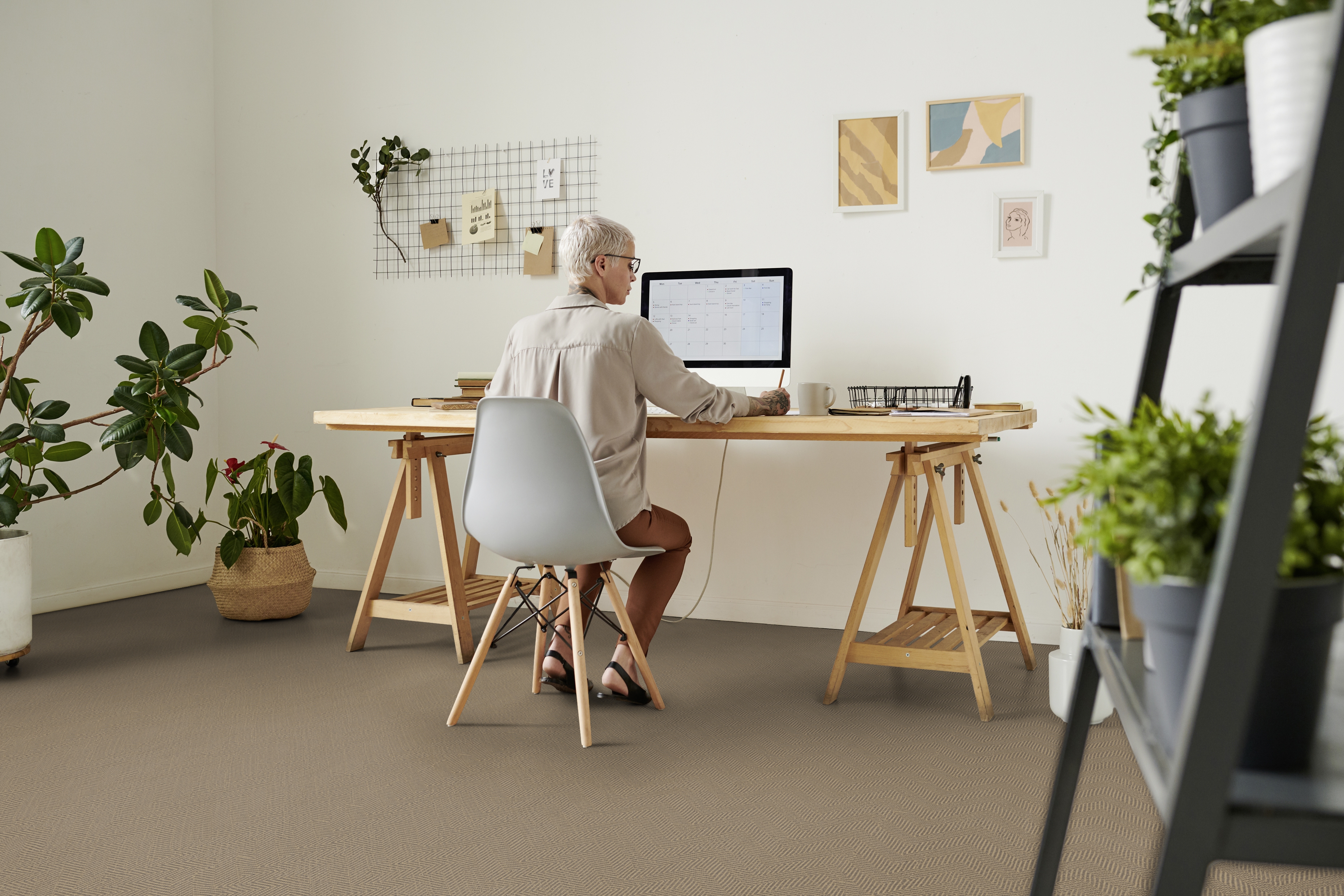 Gerflor Dekor Sisal Naturel - Büro Homeoffice Gerflor Dekor Sisal Naturel - Büro Homeoffice