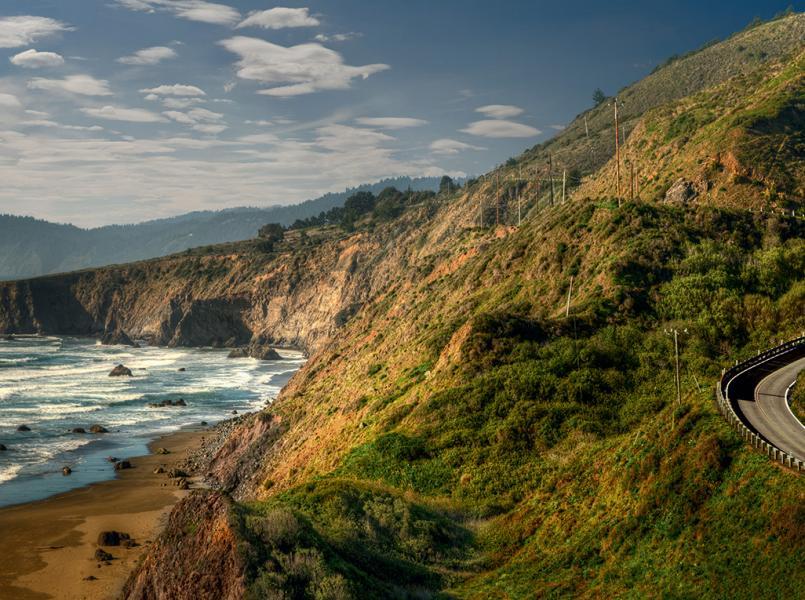 Gerflor Unser Engagement - Küste mit Straße
