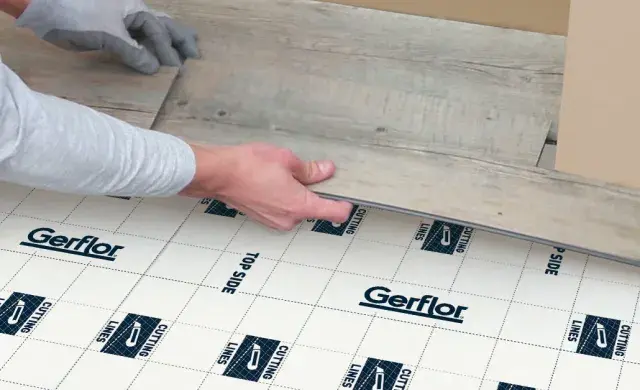 Gerflor Tipps und Tricks - Unterlage verlegen
